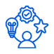 Skilled IT experts icon