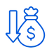 Cost-effective solutions icon