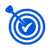 Core business focus icon